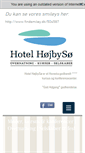 Mobile Screenshot of hotelhoejbysoe.dk
